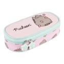 Piórnik saszetka owalna Pusheen Pink róż St.Majewski  G2