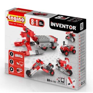 KLOCKI KONSTRUKCYJNE ENGINO INVENTOR 8w1 POJAZDY MOTORY