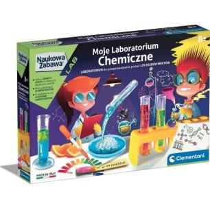 Moje laboratorium chemiczne Naukowa Zabawa Clementoni  G2