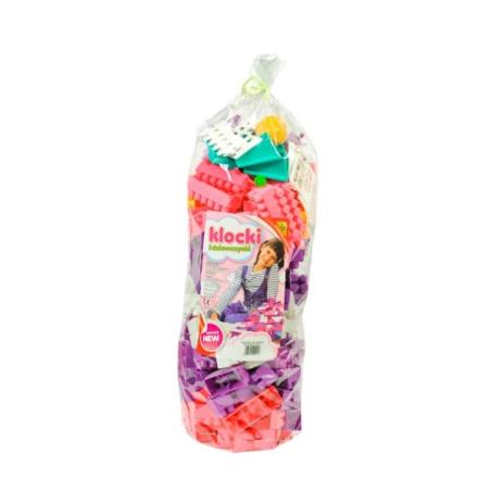 KLOCKI PLASTIKOWE DUŻE DLA DZIEWCZYNEK 200 EL  G3