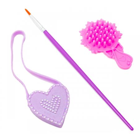 Lalka Kaibibi Magiczna Sukienka spódniczka brunetka 30cm  A1