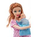 LALKA W CIĄŻY ciężarna Mama Dziecko niemowlak Kaibibi 2  A1