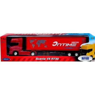 Welly ciężarówka Scania V8 R730 1:64 samochód kolekcjonerski