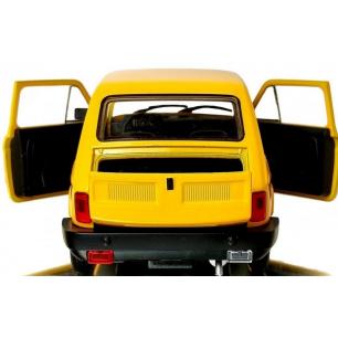 WELLY MALUCH FIAT 126P 1:21 SAMOCHÓD KOLEKCJONERSKI ŻÓŁ