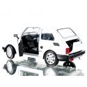 WELLY MALUCH FIAT 126P 1:21 SAMOCHÓD KOLEKCJONERSKI biały