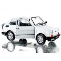 WELLY MALUCH FIAT 126P 1:21 SAMOCHÓD KOLEKCJONERSKI biały