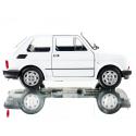 WELLY MALUCH FIAT 126P 1:21 SAMOCHÓD KOLEKCJONERSKI biały