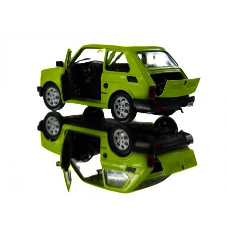 WELLY MALUCH FIAT 126P 1:21 SAMOCHÓD KOLEKCJONERSKI jas ziel