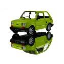 WELLY MALUCH FIAT 126P 1:21 SAMOCHÓD KOLEKCJONERSKI jas ziel
