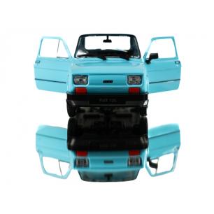 WELLY MALUCH FIAT 126P 1:21 SAMOCHÓD KOLEKCJONERSKI błękitny