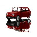WELLY MALUCH FIAT 126P 1:21 SAMOCHÓD KOLEKCJONERSKI bordowy