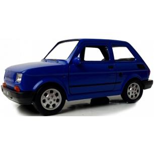 WELLY MALUCH FIAT 126P 1:34 SAMOCHÓD KOLEKCJONERSKI niebiesk