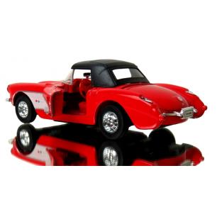 WELLY 1957 CHEVROLET CORVETTE 1:24 SAMOCHÓD KOLEKCJONERSKI