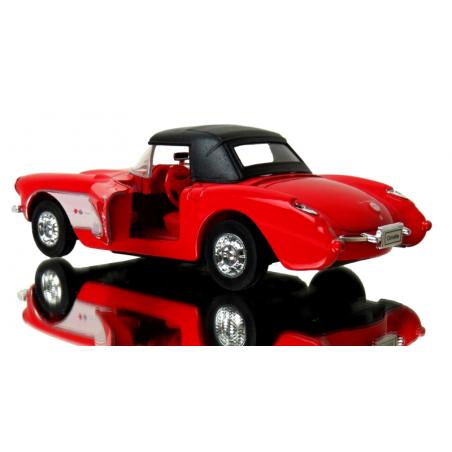 WELLY 1957 CHEVROLET CORVETTE 1:24 SAMOCHÓD KOLEKCJONERSKI