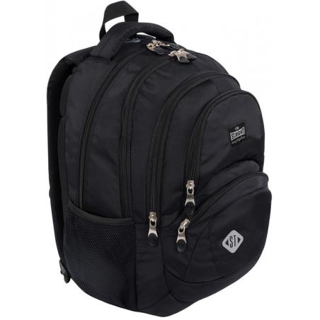 Plecak szkolny BP-05 ST.RIGHT Czarny CZ