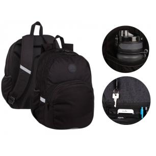 Plecak szkolny młodzieżowy Czarny Rider CoolPack