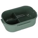 Lunch box śniadaniówka pudełko śniadaniowe z przegródkami dzielone 1200ml zielone