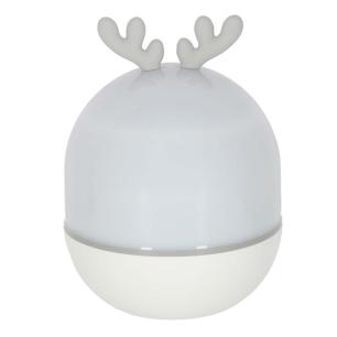 Lampka nocna projektor gwiazd LED USB obrotowy 6 motywów pilot renifer