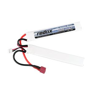 Akumulator Redox ASG 1000 mAh 7,4V 20C (rozdzielony) (1+1) - pakiet LiPo