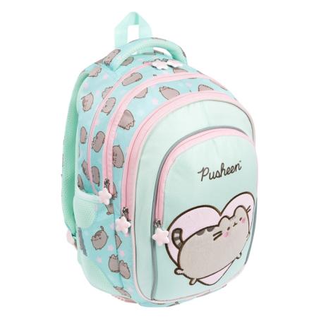 Plecak szkolny Pusheen Mint miętowy St.Majewski  G2