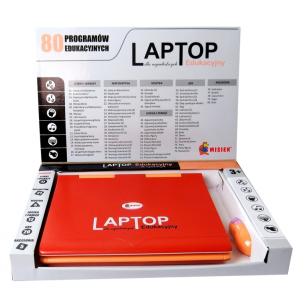 LAPTOP EDUKACYJNY 80 PROGRAMÓW LITERY MATEMATYKA GRY  G2
