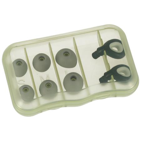 Zatyczki do uszu stopery silikonowe wyciszające redukcja szumów zestaw 3 rozmiary