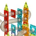 Klocki magnetyczne magnetic sticks marble tor kulkowy z dźwiękiem muzyką grający 118 elementów