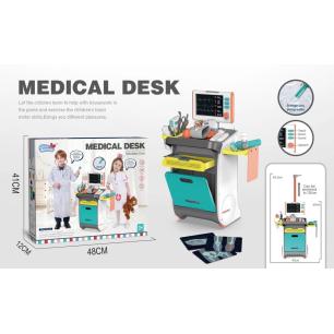 Zestaw lekarza stacja medyczna mały doktor 34 elementY