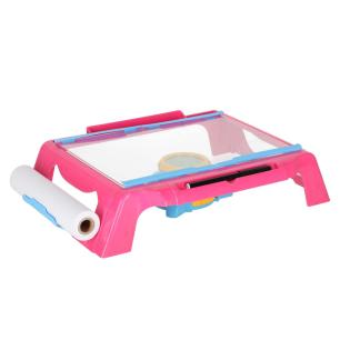 Projektor rzutnik stolik do rysowania karty różowy