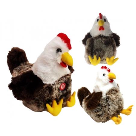 Maskotka Pluszak  Kura z Dźwiękiem 22 cm G2