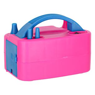 Pompka do balonów elektryczna mocna na 2 balony 2 dysze pompujące