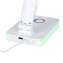Lampka na biurko biurkowa LED USB dotykowa podświetlana RGB regulacja światła