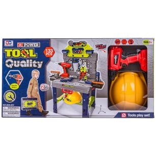 Zestaw Majsterkowicza Mechanika Warsztat Stolarski Walizka Stolik Wkrętarka Narzędzia