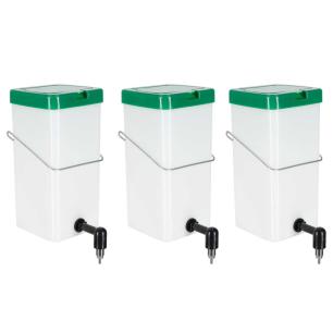 Poidło kropelkowe dla królików gryzoni poidełko 1l zestaw 3 sztuki