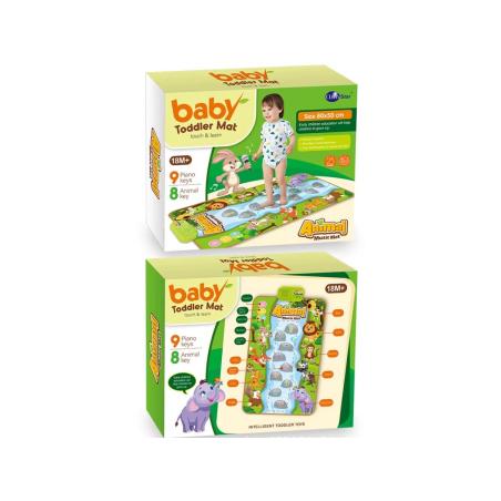 Edukacyjna Muzyczna Mata Dla Dzieci ZWIERZĘTA