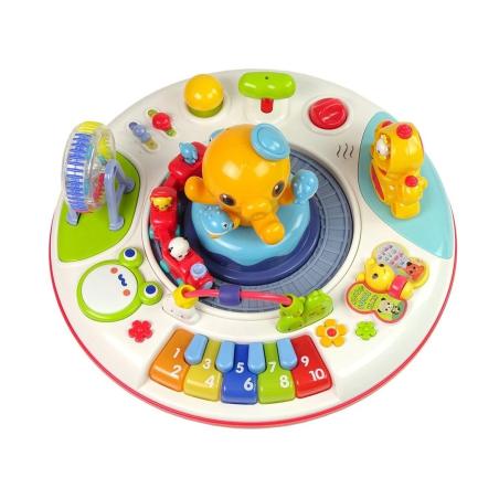 Multifunkcyjny Edukacyjny Muzyczny Stolik Dla Dzieci OŚMIORNICA Pianinko Ciuchcia