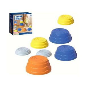 Ścieżka Sensoryczna Dla Dzieci KAMIENIE BALANSUJĄCE 7 Szt Równowaga Trening Równowagi