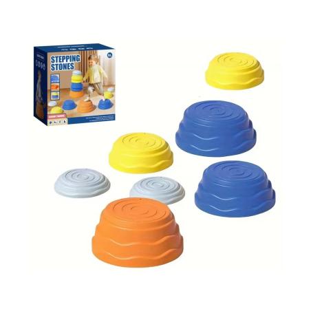 Ścieżka Sensoryczna Dla Dzieci KAMIENIE BALANSUJĄCE 7 Szt Równowaga Trening Równowagi