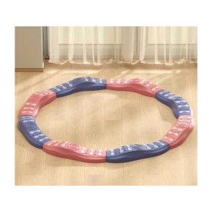 Ścieżka Sensoryczna Dla Dzieci KAMIENIE BALANSUJĄCE Do Ćwiczenia Równowagi 8 Szt Trening Nowa Wersja 6 Podkładek W Stopnia