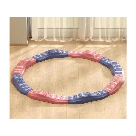 Ścieżka Sensoryczna Dla Dzieci KAMIENIE BALANSUJĄCE Do Ćwiczenia Równowagi 8 Szt Trening Nowa Wersja 6 Podkładek W Stopnia