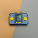 Gra zręcznościowa elektroniczna konsola retro gierka przenośna kieszonkowa szara