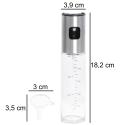 Spryskiwacz do oleju oliwy dozownik w sprayu ze skalą 100ml