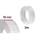 Taśma dwustronna nano montażowa wodoodporna 30mmx3m