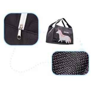 Torba termiczna na lunch jedzenie śniadaniowa izolacyjna jednorożec