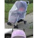Moskitiera siatka na owady elastyczna na gumkę do wózka uniwersalna 140cm biała