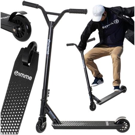 Hulajnoga wyczynowe STIV koła 100 mm wzmocniona konstrukcja czarna