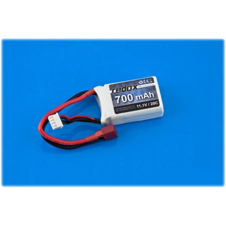 Pakiet Akumulator Redox LiPo 11,1V 700mAh 20c