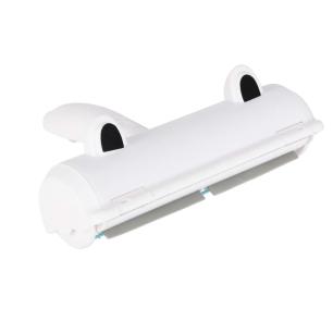 Szczotka wałek rolka do czyszczenia sierści z ubrań tapicerki biała niebieska