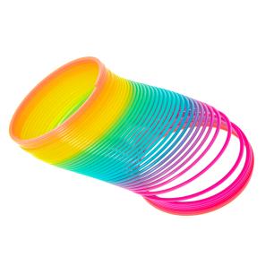 Sprężynka magiczna tęczowa rozciągana okrągła