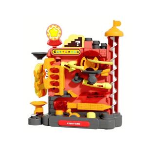 Kulkowy Tor Przeszkód Zjeżdżalnia Zjazd Dla Kulek Kulodrom Zabawka interaktywna